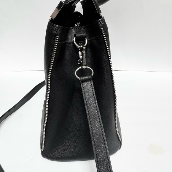 Rebecca Minkoff Amorous Crossbody Satchel Black - Picture 7 of 16